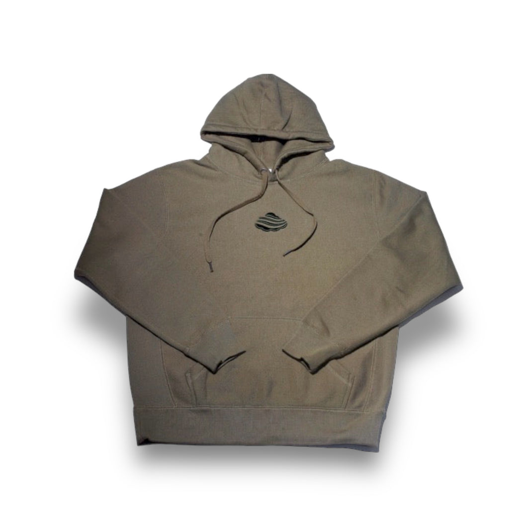 Olive Cumulus Hoodie